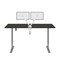 Bestar Bestar Upstand 72W x 30D Standing Desk with Dual Monitor Arm in deep grey 175880-000032 - alternate 10